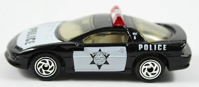 CAMARO Z-28 POLICE CAR Matchbox 1:63 Black/White 1993 New no Card - Image 1 of 4