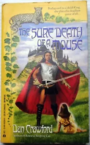 vntg 1994 Dan Crawford pbo DER SICHERE DEATH EINER MAUS (Katze & Maus #2) YA Fantasie - Bild 1 von 5