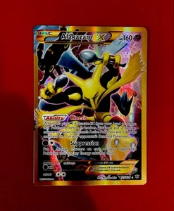 Pokémon TCG Alakazam-Ex Fates Collide 125/124 Holo Secret Rare Lightly Played. - Picture 1 of 2