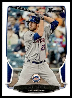 2013 Bowman Ike Davis New York Mets #72 - Image 1 of 2