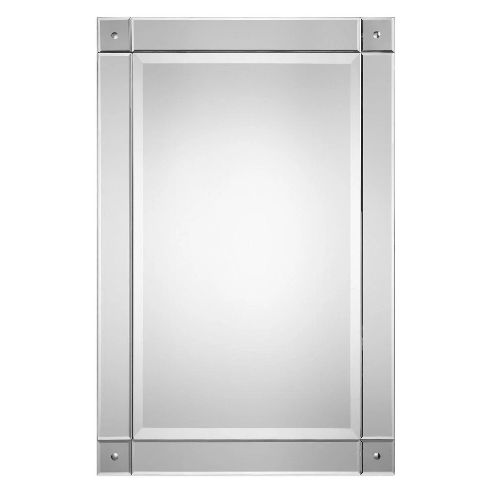Cinnabar Road Leyton 24" x 36" Frameless Wall Mirror - Image 1 of 1