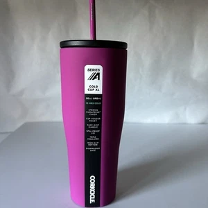 Corkcicle 30 Oz Cold Cup XL mit Griff Berry Punch - Bild 1 von 4