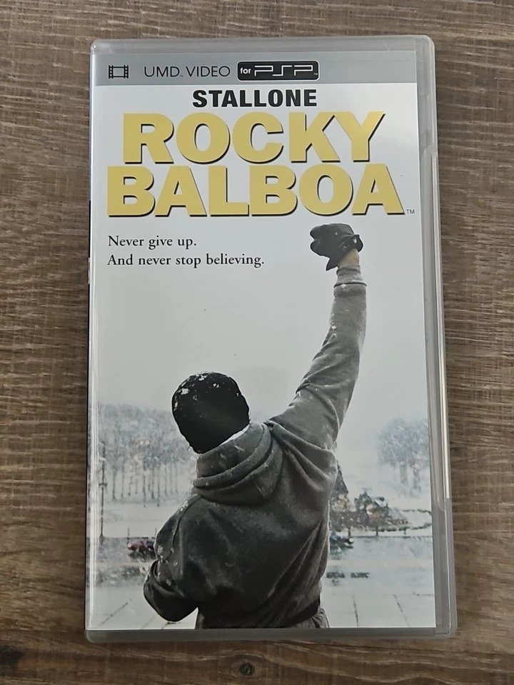 ROCKY BALBOA PSP UMD MOVIE BOXING SYLVESTER STALLONE PLAYSTATION PORTABLE! C34 - Imagem 1 de 2