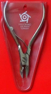 Nagelzange Edelstahl mit Umlegefeder, 49 g, Pfeilring Solingen - Bild 1 von 1