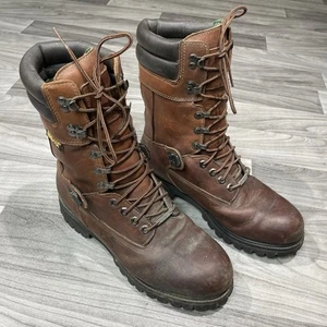 Botas de Colección Timberland Iditarod Cuero Gore-Tex Para Hombres 9 M Marrón 40 Botas Debajo - Imagen 1 de 7