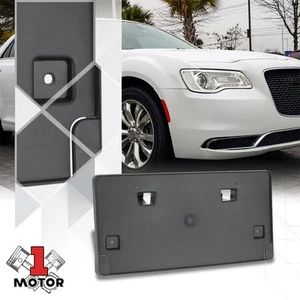 Soporte de montaje de placa de matrícula de parachoques delantero soporte de etiqueta para Chrysler 300 15-21 - Imagen 1 de 6