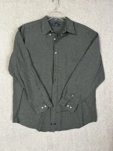 Vintage 90s Structure Shirt Men Large  Plaid Long Sleeve Button Down Preppy XL - Picture 1 of 6