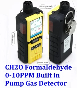 CH2O Formaldehyde Gas Detector Built in Pump Curve Display Qualit Sensor 0-10PPM - Picture 1 of 12