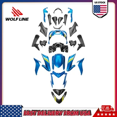 ABS Injection Molding Bodywork Panels Fairing Kit For SUZUKI GSXS1000 Z 15-2020 - Изображение 1 из 4