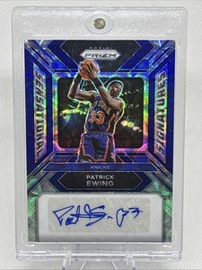 2023-24 Prizm Sensational Signatures Patrick Ewing /49 Choice Blue Auto Knicks - Picture 1 of 3