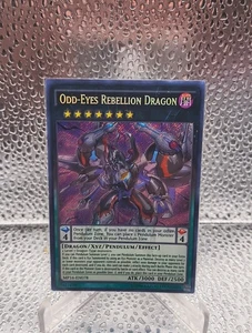 | Yugioh Odd-Eyes Rebellion Dragon MP16-EN078 Secret Rare NM- 🔥 | - Picture 1 of 4