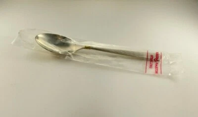 Colher de sobremesa oval Reed & Barton Golden Ashmont prata esterlina - Nova - Imagem 1 de 3