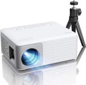 Mini Beamer, O1 Full HD Beamer Handy Für Heimkino, 10000L Video Beamer Klein Mit - Bild 1 von 8