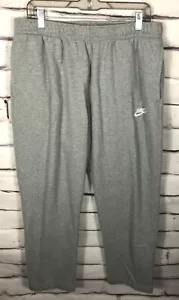 Nike Mens Unisex Size XL Gray Sweatpants - Picture 1 of 4