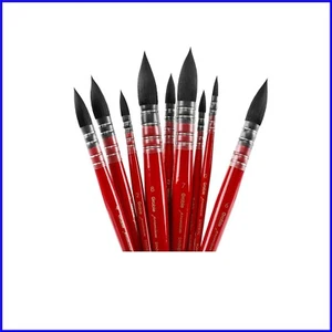 Versatile Watercolor Paintbrush Set - 9 Professional Brushes for Every Technique - Picture 1 of 8