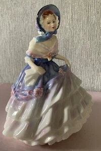 FIGURA DE DAMA ROYAL DOULTON CHINA MUÑECA MODELO ALICE No. HN 3368 PERFECTO - Imagen 1 de 7