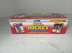 NEW SCORE 1990 NHL HOCKEY PREMIER EDITION BILINGUAL SEALED SET - Picture 1 of 4
