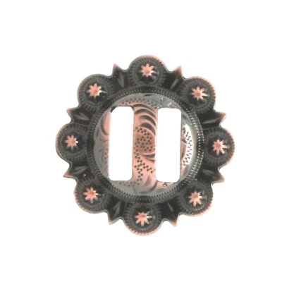 Concho ranurado baya cobre antiguo 1" 7862-10S Foto 1 de 2