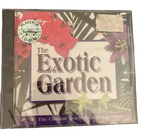 The Exotic Garden Ultimate Guide to Growing Plants Windows CD-Rom - Picture 1 of 2