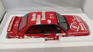  Minichamps Minicar 1/18 BMW M3 1988 RUDY BILLEN #9 Used - Picture 1 of 10