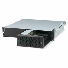 SilverStone SST-PTS01B - Custodia esterna per unità disco rigido USB 3.0 per HDD o SSD da 2,5 pollici, supporto Intel NUC incl. Kit di montaggio VESA, nero