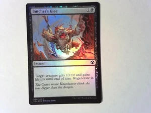 Foil Butcher's Glee Iconic Masters - Magic the Gathering Mtg - Black - Picture 1 of 1