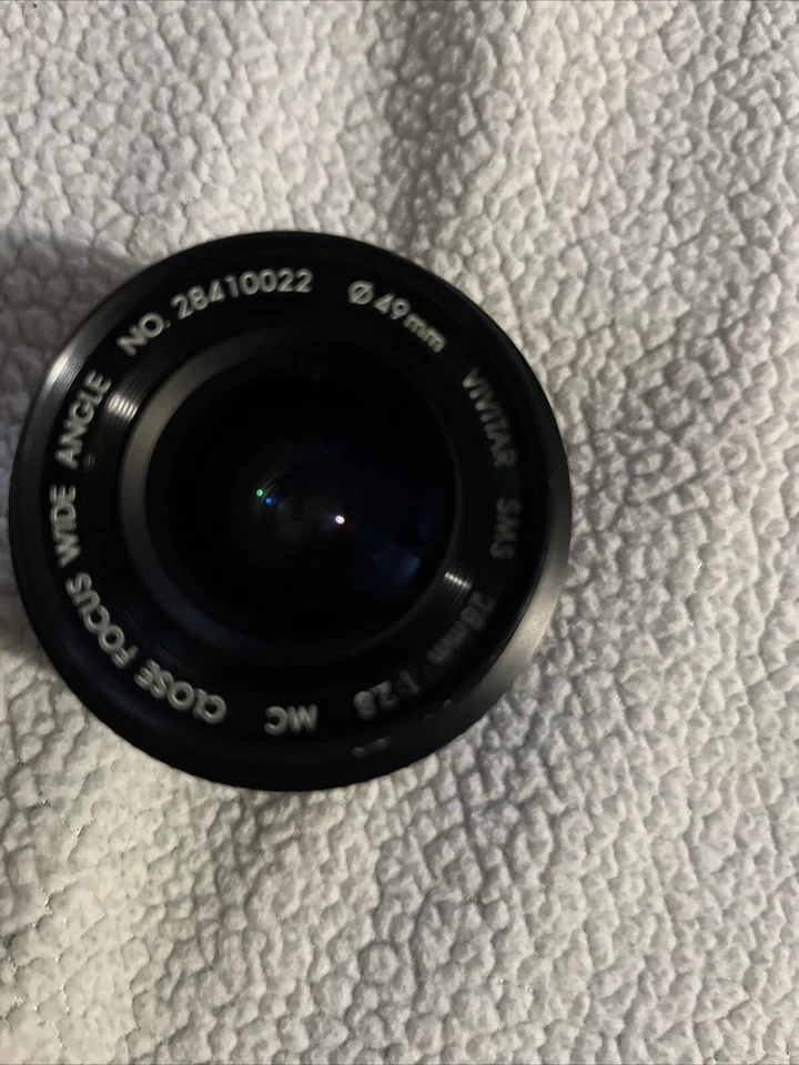 Lente principal gran angular de enfoque cercano Vivitar SMS 28 mm 1:2,8 MC Foto 1 de 4