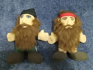 Duck Dynasty sprechender Plüsch - Willie & Jase Robertson - 8 Zoll A&E #KOSTENLOSER VERSAND # - Bild 1 von 7