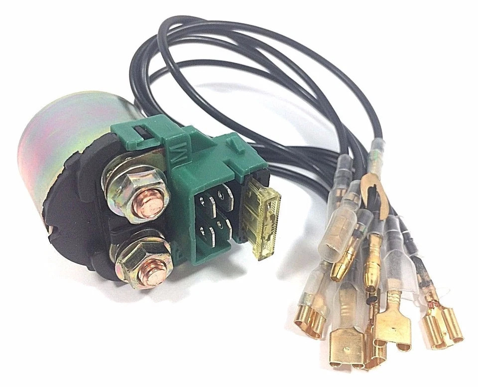 SOLENOIDE RELÉ DE ARRANQUE PARA HONDA REBEL 450 CMX450 CMX450C CMX450CL 86 1987 CABLES Foto 1 de 1