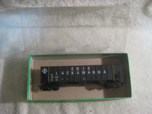 Bowser HO. 100 Ton 45' 3-Bay Hopper Erie Lackawanna #55136 with box - Picture 1 of 9