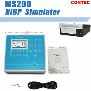 CONTEC MS200 NIBP Simulatore Simulazione Pressione Arteriosa Non Invasivo Nuovo - Foto 1 di 12