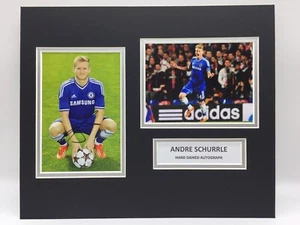 RARE Andre Schurrle Chelsea Signed Photo Display + COA AUTOGRAPH GERMANY - Picture 1 of 3