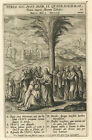 FROM RULING AND SERVING, Orig. - Copper engraving Anton Wierix 1607 sign.