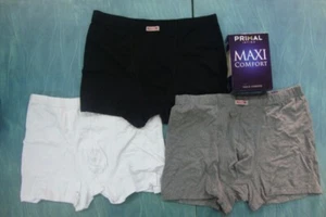 BOXER PRIMAL UOMO MAXI COMFORT TAGLIE FORTI COTONE ART 3211 GRIGIO NERO BLU - Foto 1 di 1