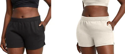 Женские тренировочные шорты Hanes Originals 2 дюйма с карманами - Изображение 1 из 2