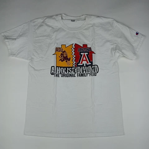 ASU Sun Devils vs Arizona Wildcats Shirt House Divided Family Feud NCAA Large Cover