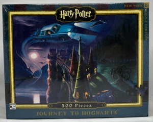 Hogwarts Harry Potter Journey to Hogwarts 500 Piece NY Puzzle USA New w/Tear - Picture 1 of 6