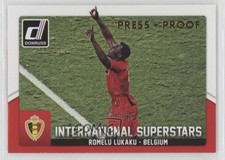 2015 Panini Donruss International Superstars Press Proof Gold /99 Romelu Lukaku