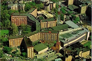 Vintage Postcard Sheraton Park Hotel Motor Inn Washington DC Aerial View - Picture 1 of 3