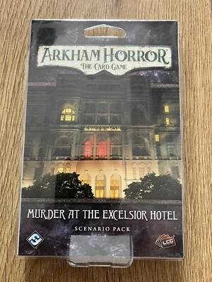 Arkham Horror: The Card Game - Murder At The Excelsior Hotel Scenario Pack - New - Image 1 of 2