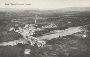 Cartolina Perugia Ponte Valleceppi Panorama Nvg - Imagen 1 de 2