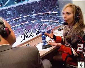 Foto a color firmada por Linda Cohn 8x10 LCO exclusivo certificado de autenticidad ESPN SPORTSCENTER - Imagen 1 de 5