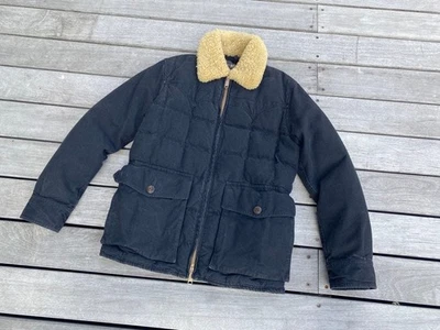 RRL James Jacket Boa Down Coat S Size Japan Made Vintage Cotton Waterfowl - Image 1 of 4