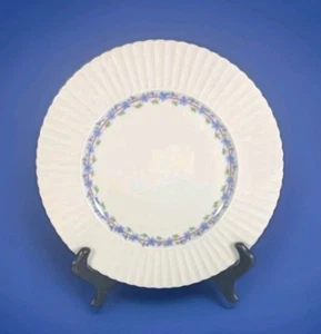 Lenox Priscilla Dinner Dessert Plates 6.25" & 10.5" 0-380 Blue Gold Mark Vtg 8pc - Picture 1 of 3