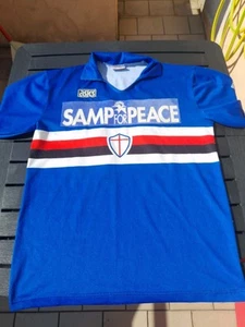 MAGLIA SHIRT VINTAGE FOOTBALL MATCH SAMPDORIA CALCIO KAPPA HOME SIZE L N° 11 - Imagen 1 de 13