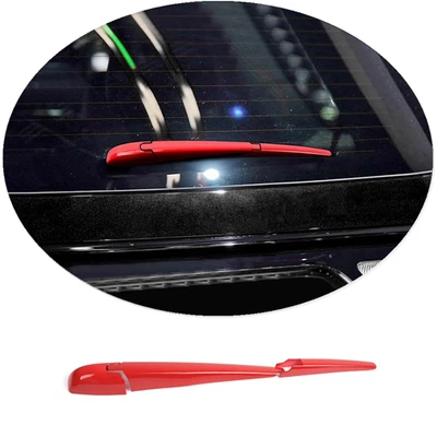 Cubierta de limpiaparabrisas de ventana trasera roja ABS para Dodge Durango 2011-2026 decoración 3P Foto 1 de 4