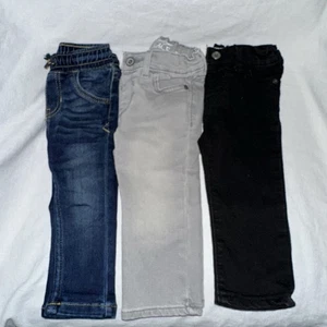 Paket mit 3 Skinny-Jeans Baby/Kleinkind Junge Größe 12-18 Monate - Bild 1 von 24