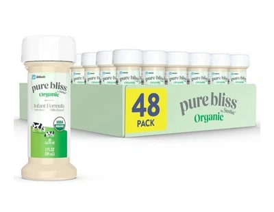 Pure Bliss Similac Organic Infant Formula Easy 2 Digest Ready To Feed 2oz 48 Pk - Image 1 of 4