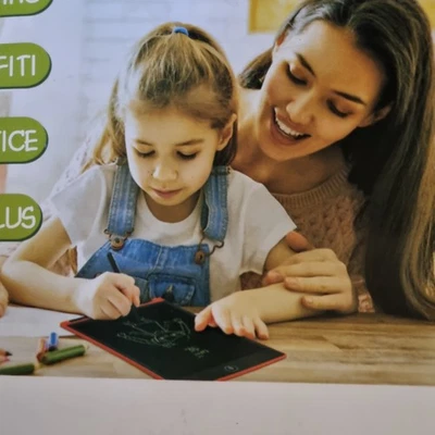 8.5" Electronic LCD Digital Writing Tablet Drawing Board Graphics Kids Gift UK  - Image 1 of 4