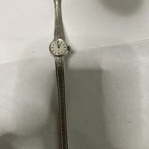 Vintage Hamilton 10K Gold Filled  Manual Wind Ladies Watch Works Has Small Chip - Bild 1 von 11